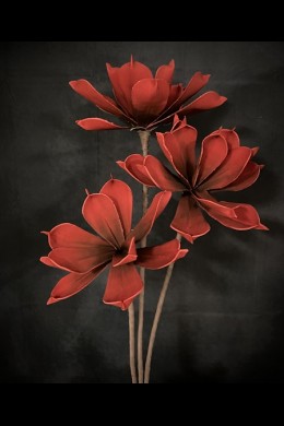  CRIMSON RED FOAM FLOWER [FF705155]